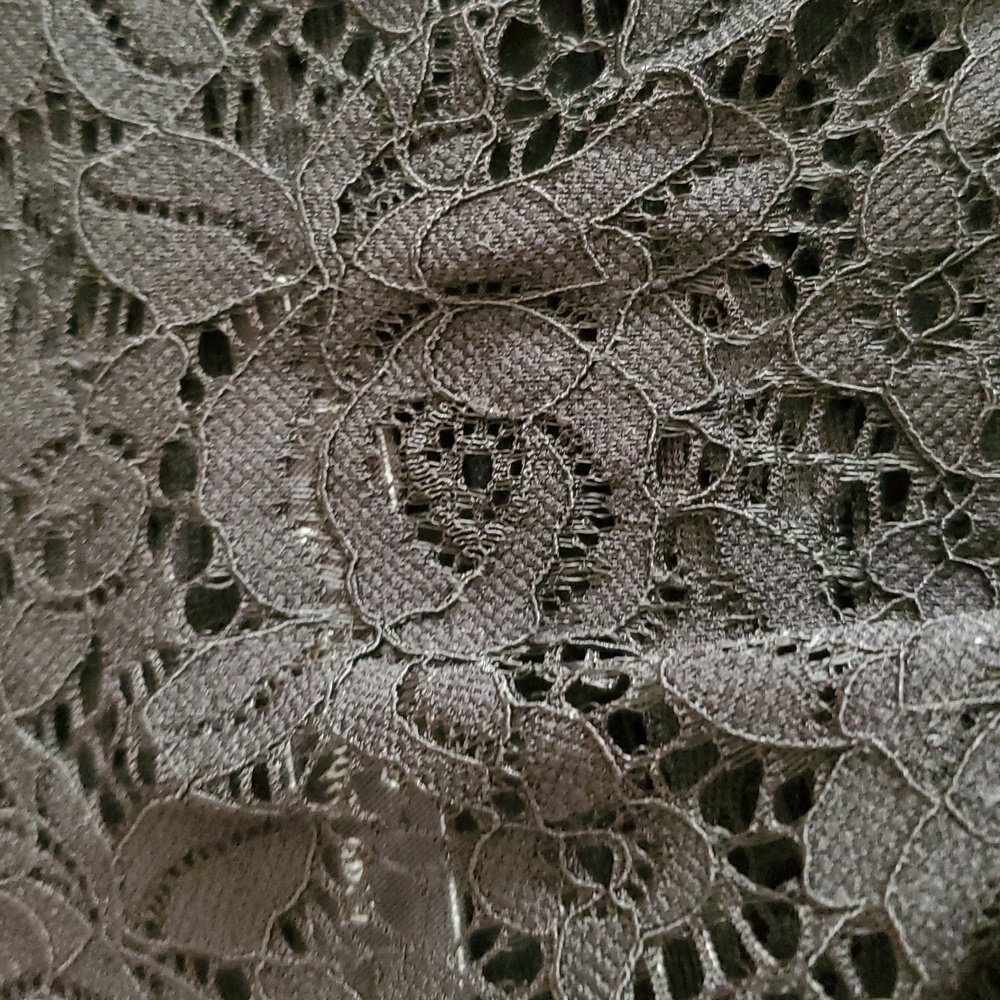 Reap What You Sew Crafts Elegant Black Lace Women's Blouse - Picture 15 of 16
